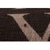 Tapis à effet sisal avec imprimé métropole coloris marron tapis contemporain, tapis contemporain pas cher, tapis contemporains, 